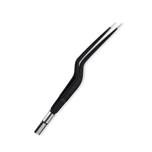 Premium Quality Bipolar Bayonet Forceps Black Color Coated Germany Stainless Steel Manual Tweezers Bipolar Coagulation Tool CE - Product Image 4