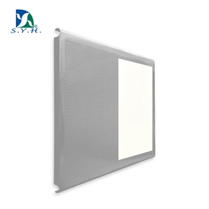 <b>Wall</b>-Mounted Silver Magnetic Memo Board with Metal Panel for Daily Storage - Product Image 2
