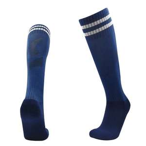 Calcetines de Fútbol de Compresión Largos y Transpirables para Hombre, Antideslizantes, con Logotipo Personalizado de Alta Calidad al por Mayor - Product Image 4