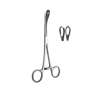 Pinzas de Esponja Foerster con Mordazas Dentadas Rectas y Curvas de 7 y 10 Pulgadas, Acero Inoxidable Alemán, Certificación CE ISO, Proveedor Mayorista - Product Image 1