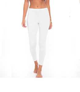 Leggings d'hiver confortables doublés de polaire pour femmes, coupe extensible isolante - Product Image 2