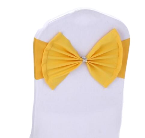 Эластичные чехлы из органзы для стульев, повязка на пояс, свадебные завязки-банты, банты, стулья из спандекса, застежка-Пряжка, обложка на заднюю панель, розовая отделка для гостиницы