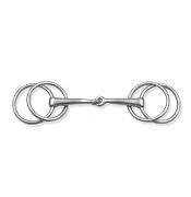 Grands bridons de polo en acier inoxydable à anneaux – Bridons d'équitation pour le polo, l'entraînement et un contrôle amélioré – Bridon de polo - Product Image 4