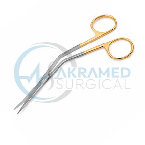 Tijeras Quirúrgicas Aston SuperCut Manual TC de 5.5 Pulgadas (14 cm) con Hojas Dentadas Anguladas de Carburo de Tungsteno, Certificación CE - Product Image 3
