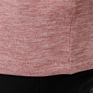 Camiseta de Algodón Rosa para Hombre, Corte Regular, Cuello Redondo, Manga Corta, Informal, Color Sólido, Tejido de Punto Liso - Product Image 6