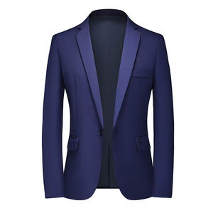 Blazer Homme Professionnel à Double Boutonnage, Veste de Cérémonie Formelle, Uniforme de Soirée, Revers Pointus, Smoking, Manteau Blazer pour Homme - Product Image 1