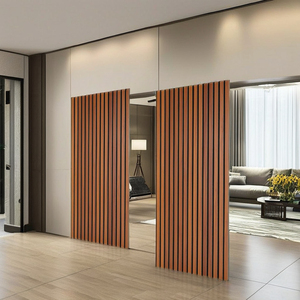 Paneles Acústicos de Pared Impermeables para Exteriores 2400*600mm, Material MDF con Revestimiento de Poliéster PET, Reducción de Ruido para Almacenes y Hospitales - Product Image 1