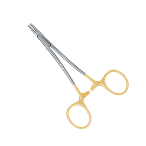 Portaagujas Halsey Smooth Perma Sharp de 13 cm, Instrumento Quirúrgico Dental de Acero Inoxidable, Kit de Herramientas de Sutura de Precisión - Product Image 3