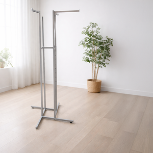 Porte-vêtements métallique de luxe élégant, pliable, robuste, portable, sur pied, pour présentation en magasin, Vietnam - Product Image 4