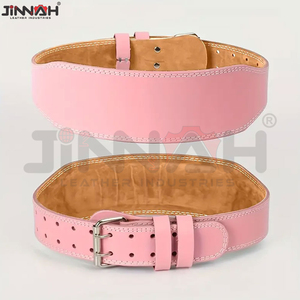 OEM Heavy Duty Leather Adjustable Breathable Waterproof 8MM Thick <b>Weight</b> Lifting Belts Best Design Workout Fitness Gym <b>Training</b> - Product Image 3