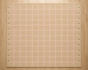 Alfombra de Lana Abstracta Rosa Beige, Suave, Hecha a Mano, Antideslizante, Apta para Mascotas, Alfombra Gruesa para Dormitorio, Sala de Estar, Alfombra Moderna para Interiores y Exteriores - Product Image 3
