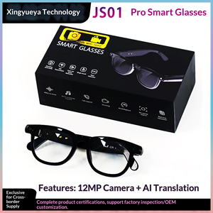 Akıllı Yapay Zeka Gözlüğü 12MP HD Kamera OLED Ekran Siyah Teknoloji Fotoğraf Video Sesli Uyandırma Müzik Çalma Giyilebilir Kulaklık - Product Image 2