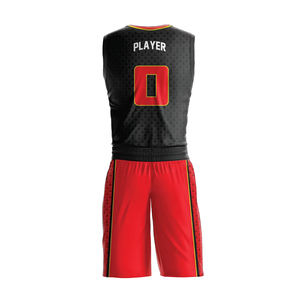 Uniformes de basket-ball unisexes personnalisables de haute qualité, sans manches, 100% polyester, respirants, design imprimé, grandes tailles - Product Image 2