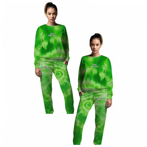 Best Selling High Quality 2 Piece Set Women Custom Made Cotton Women's Sets Street <b>Wear</b> Women Sweatsuits - Product Image 4