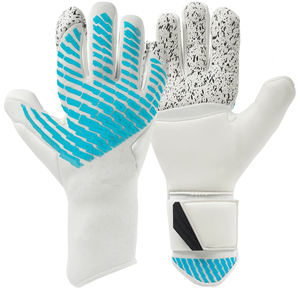 Guantes de Portero de Fútbol Personalizables de la Gama Profesional 2020 de MADNI LEATHER INDUSTRIES, Material de Malla Popcorn, Cierre de Gancho y Bucle - Product Image 3