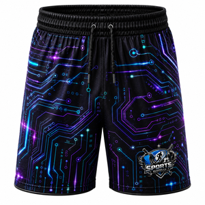 Modern <b>Soccer</b> Teamwear Shorts Designed with Lightweight Materials for Training Sessions and Competitive Games - Product Image 1