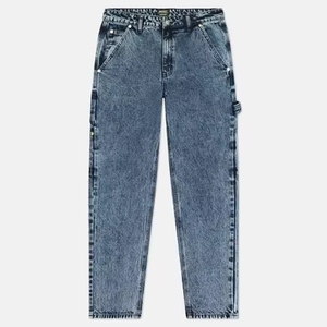 ผู้ผลิตกางเกงผู้ชายแบบสั่งทำ กางเกงคาร์โก้ทรงหลวมขากว้างสไตล์วินเทจแบบลำลอง ลุคย้อนยุค ซักฟอกและทำสีซีด - Product Image 1