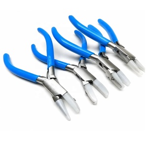 Ensemble de pinces à mâchoires en nylon pour la mise en forme et le pliage de fils de bijouterie, 4 pièces - Product Image 2