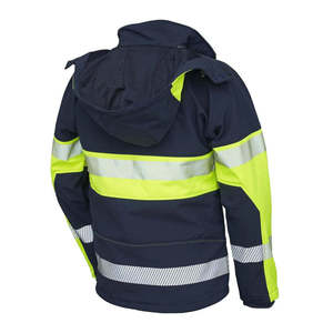 Chaqueta de seguridad de alta visibilidad, ligera y reflectante para trabajo al aire libre y protección en el lugar de trabajo, chaqueta de seguridad OEM - Product Image 6