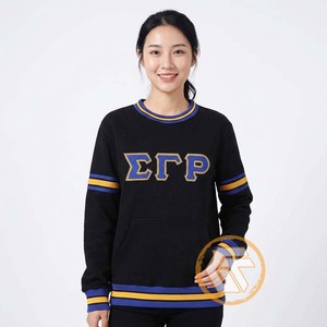 เสื้อสเวตเชิ้ตผู้หญิงลาย SIGMA GAMMA RHO สำหรับชมรมนักศึกษา ผลิตตามสั่งจาก GREEK TREASURES ผ้าฝ้าย 100% กันยับ สำหรับฤดูหนาว ขายส่ง - Product Image 3
