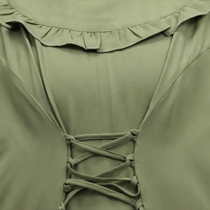 Abaya de mode modeste, robe islamique élégante, vêtement musulman moderne, couleur personnalisée, nouveau design, tenue pour femme à fermeture frontale - Product Image 4