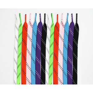 Cordones de patinaje de hockey sobre hielo duraderos, vibrantes y personalizables para venta al por mayor de fábrica - Product Image 1