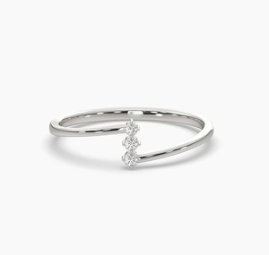 Fashion Vintage 14KT Rose Gold Plated Lab Diamond IGI Certified Round Brilliant Cut Wedding <b>Ring</b> for Women - Product Image 2