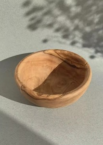 Premium Natural <b>Wood</b> <b>Fruit</b> <b>Bowl</b> Handmade Solid Acacia Serving <b>Bowl</b> Decorative Kitchen Counter Dining Table Home Gift Collection - Product Image 2