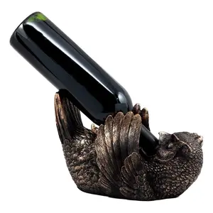 Support de Bouteille de Vin en Métal Fait Main en Gros, Élégant Porte-Bouteille de Bar pour Restaurants, Support de Bouteille en Métal de Qualité Export - Product Image 1