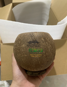 Handmade Coconut Shell Cups | Natural Rustic Drinkware for Coffee Juice Tea & Home Use | Eco2go Vietnam - Product Image 5