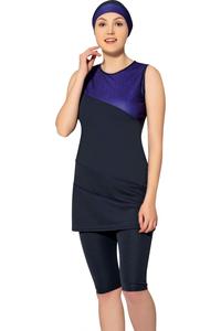 Burkini, maillot de bain musulman, tenue de bain islamique pour femmes, hijab, maillot de bain modeste, robe de plage, 100 % polyester, lavable - Product Image 2