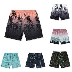 Shorts de bain sportifs personnalisés 2026 en polyester 100 % écologique pour hommes, séchage rapide, respirants, élastiques, OEM - Product Image 1
