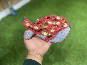 Bolso de Mano Tipo Clutch para Mujer, Estilo Bohemio Coreano Indio, Bordado, Impermeable, Ligero, Gran Capacidad, Hecho a Mano - Product Image 6