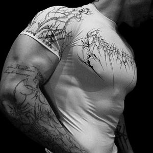 Camiseta Deportiva de Compresión - Manga Larga, Tejido Transpirable de Poliéster/Nailon - Unisex para Adultos, para Gimnasio/Entrenamiento de Running - Estampado Digital - Product Image 3