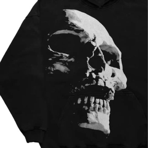 เสื้อฮู้ดดี้โอเวอร์ไซส์ผู้ชาย สไตล์สตรีทแวร์ พิมพ์ลายกราฟิก ฮิปฮอป แต่งขอบรุ่ย ผ้าฟลีซหนานุ่ม - Product Image 4
