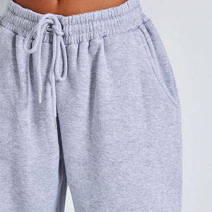 Ensemble de survêtement à capuche pour femme, mode hiver, 100% coton molletonné, deux pièces, streetwear avec pantalon large - Product Image 3