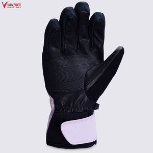 Guantes de Invierno de Diseño Moderno, Cálidos e Impermeables, de Cuero Vacuno, Unisex, para Esquí y Snowboard - Product Image 2