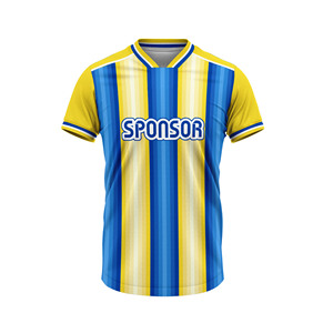 Conjunto de Camiseta de Fútbol Transpirable sin Costuras de Spandex/Poliéster, Uniformes de Fútbol Personalizados con Sublimación Impresa en 3D de Secado Rápido en Cuatro Direcciones - Product Image 2