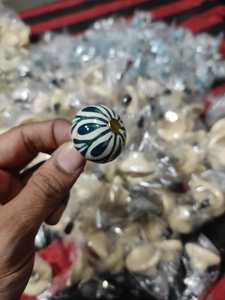 Poignée de meuble en agate naturelle de designer pour intérieurs de luxe - Product Image 3