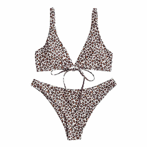 Vente en gros d'usine, ensemble de bikini personnalisé pour filles, dernier design, ensemble de bikini uni pour femmes, prix de gros - Product Image 6