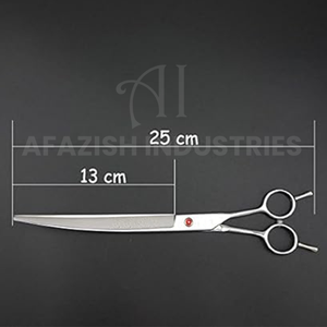 Cao cấp nhập khẩu kéo cong với lưỡi thép không gỉ sắc nét và xử lý hình đặc biệt cho cửa hàng vật nuôi làm đẹp cắt tỉa - Product Image 5