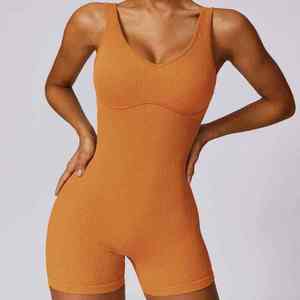 Custom Logo Mid Waist Breathable <b>Plus</b> <b>Size</b> Elastic Waist Outwork Fitness & Yoga Wear Sports Gym Seamless Yoga Set for <b>Women</b> - Product Image 2