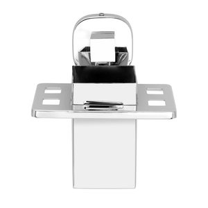 ที่วางแก้วน้ำสแตนเลสสำหรับห้องน้ำ ที่วางแปรงสีฟันและยาสีฟันสำหรับอ่างล้างหน้า - Product Image 5