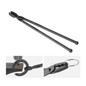 Pinces de forge en acier au carbone de 18 pieds avec rivets en acier A3 pour la forge et les sabots, formes courbées, multi-outils - Product Image 1