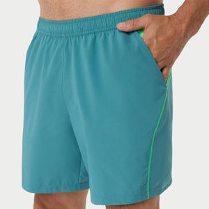 Custom LOGO Men 2 in 1 Tennis Basketball Shorts Lightweight Quick Dry Casual Mesh Active Drawstring Double <b>Layer</b> Shorts - Product Image 3