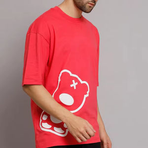 Camiseta de Hombre de Alta Calidad 100% Algodón, Manga Corta, Color Sólido Informal, Transpirable, Camiseta de Verano al por Mayor, Ropa Masculina Lisa - Product Image 2