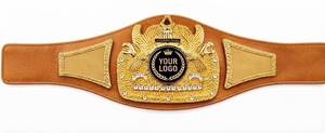 เข็มขัดโชว์หนังแท้ระบายอากาศได้ดีสำหรับแชมป์ MMA UFC เทควันโด ยูโด มวย สายยาว แบบ unisex - Product Image 2