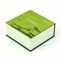 Boîte en papier rigide de luxe personnalisée, recyclable, avec logo, faite à la main, pour cosmétiques, parfums, bijoux, emballages cadeaux magnétiques