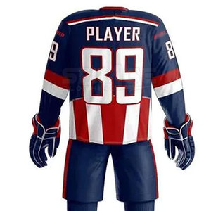 Hot Sale Eco-Friendly Lightweight Breathable Polyester Ice Hockey Uniform with Modern <b>Athletic</b> Design Customizable Colors Sizes - Product Image 6