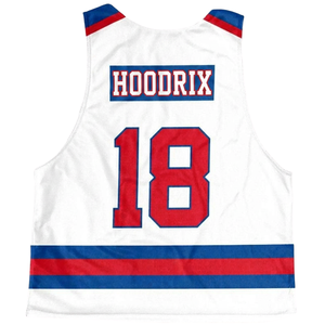 OEM Lacrosse Pinnies Personalized Reversible Practice Vest Athletic Team Player Name Dot Sublimated Tank <b>Top</b> Unisex Moisture - Product Image 5